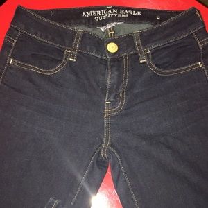 American Eagle super stretch jean SZ 0 short